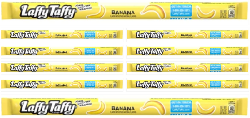 Banana Laffy Taffy Rope