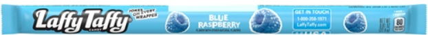 Blue Raspberry Laffy Taffy Rope