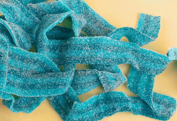 Blue Razz Sour Belts