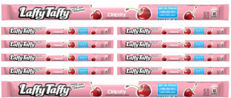 Cherry Laffy Taffy Rope