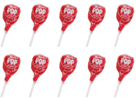 Cherry-Tootsie Pops