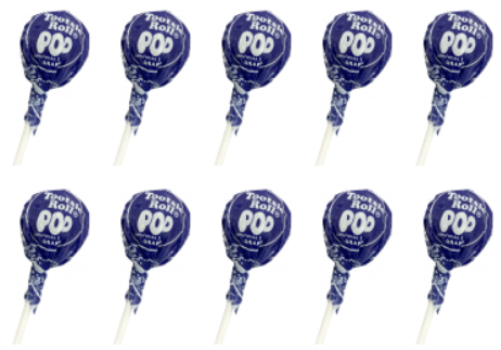 Grape-Tootsie Pops