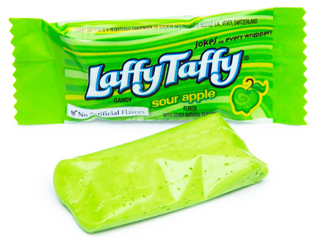 Sour Apple Laffy Taffy Bar