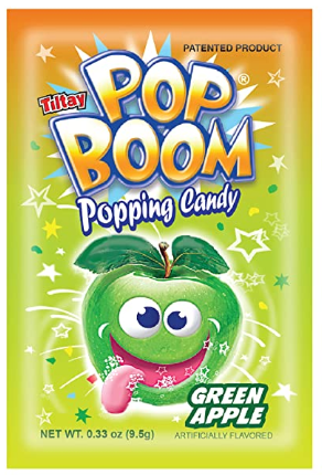 Green Apple Popping Candy Pop Boom