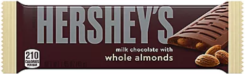 Hershey's Milk Chocolate with Almonds Bar