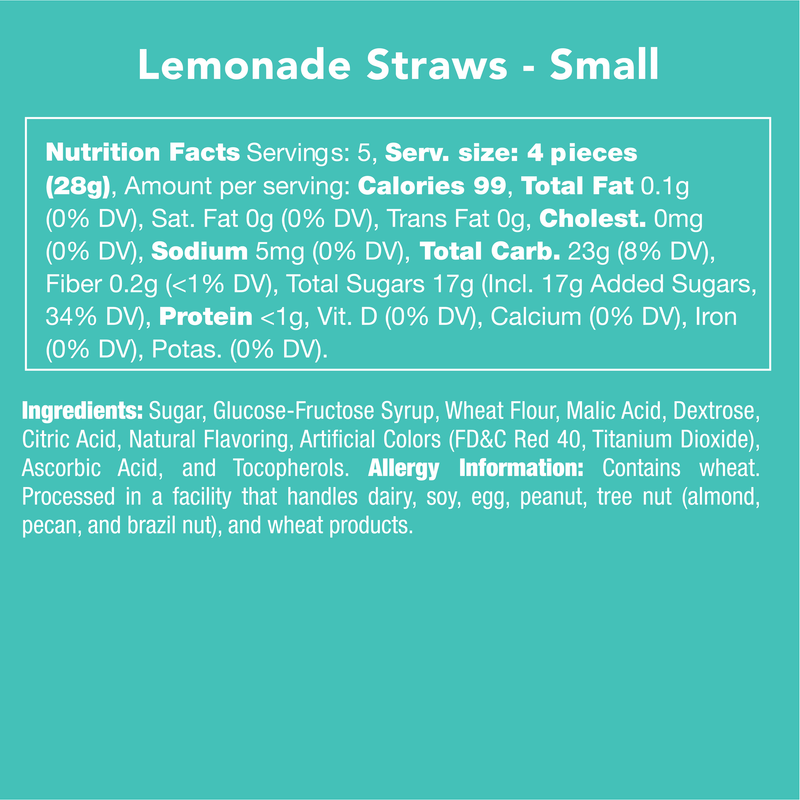 Lemonade Straws