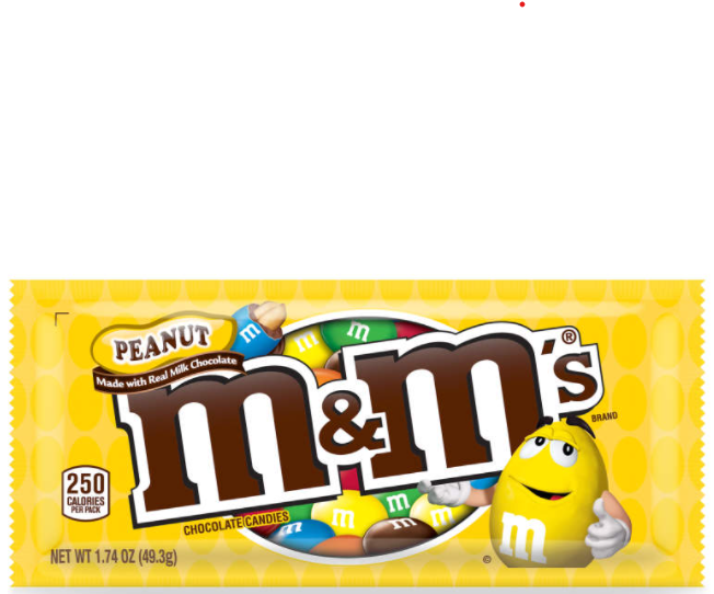 M & M's Peanut Milk Chocolate