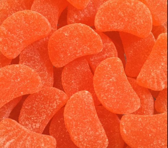 Orange Flavored Candy Box