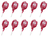 Raspberry-Tootsie Pops