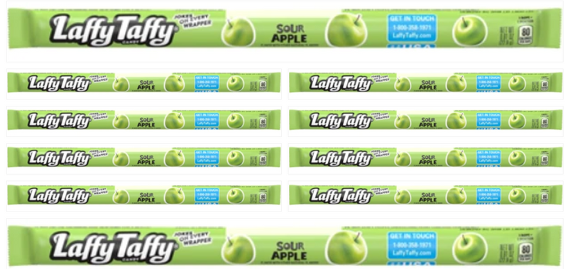 Sour Apple Laffy Taffy Rope