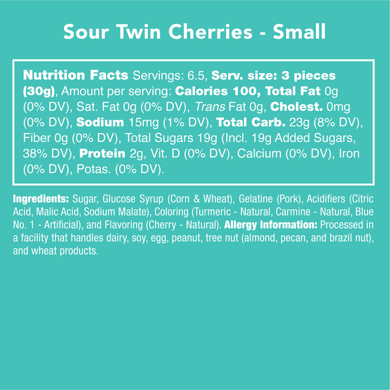 Sour Twin Cherries