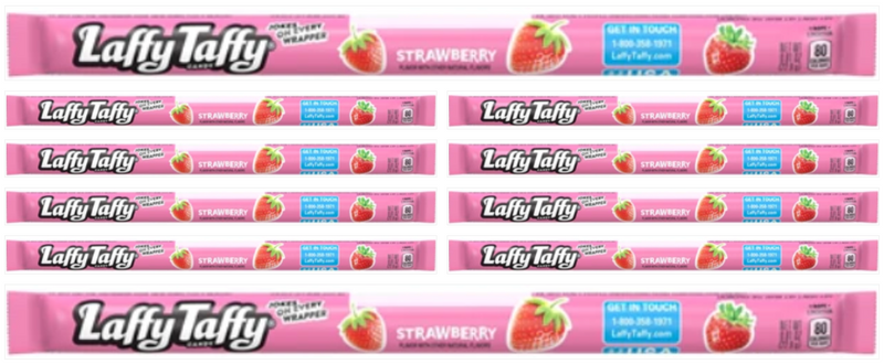 Strawberry Laffy Taffy Rope