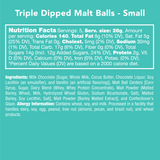 Triple-Dipped Malt Balls