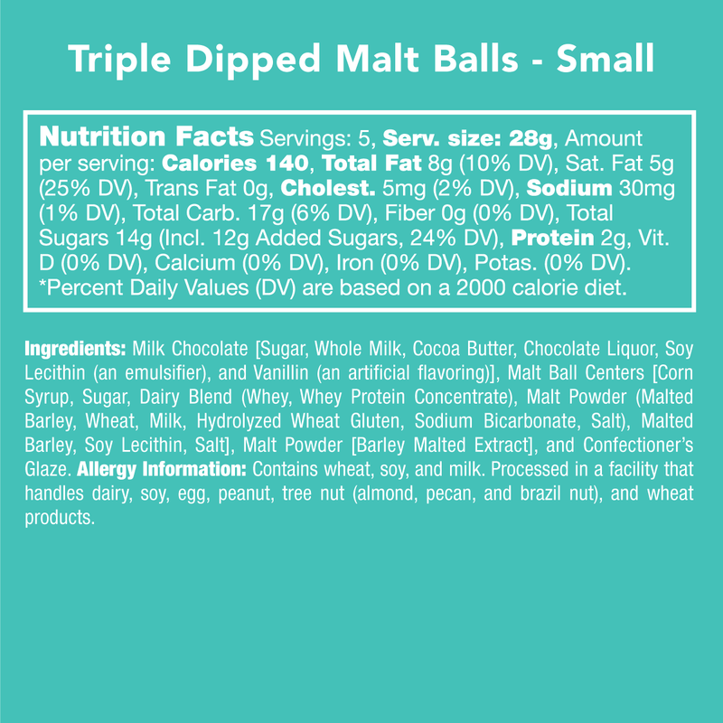 Triple-Dipped Malt Balls